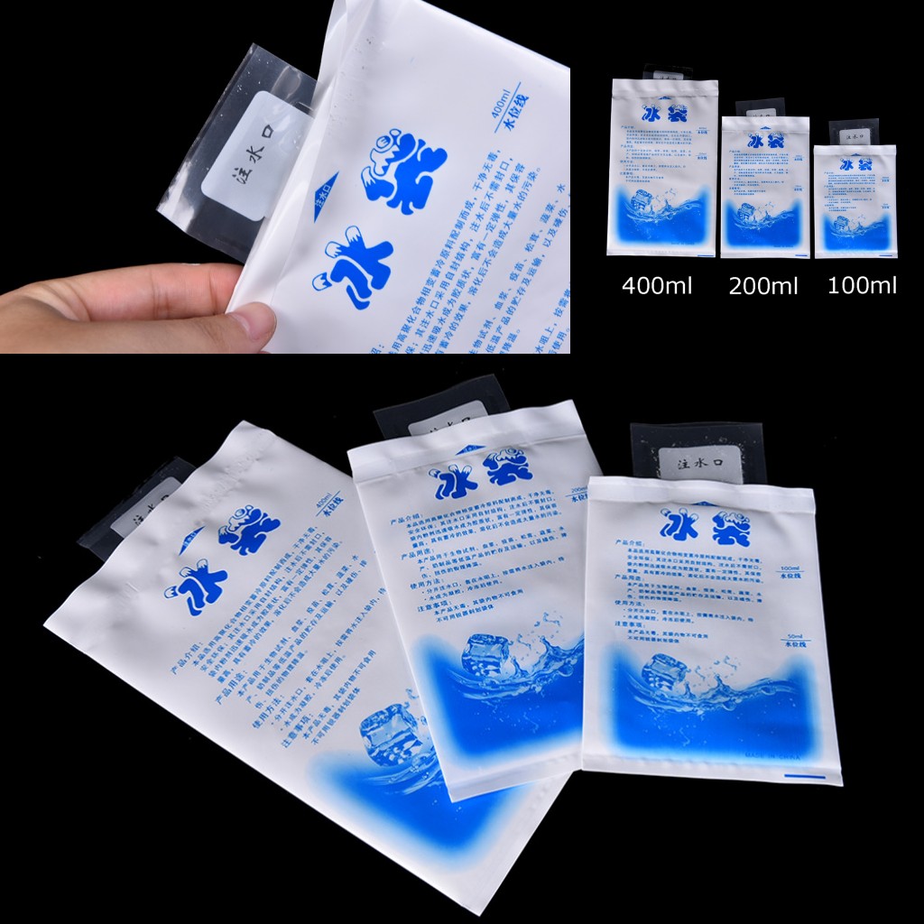 Food Storage Food Safety - 5PCS 100/200/400ML ทันทีน้ำแข็งเย็นสำหรับ Cooling Therapy ฉุกเฉินเก็บอาหารบรรเทาอาการปวดความปลอดภัย