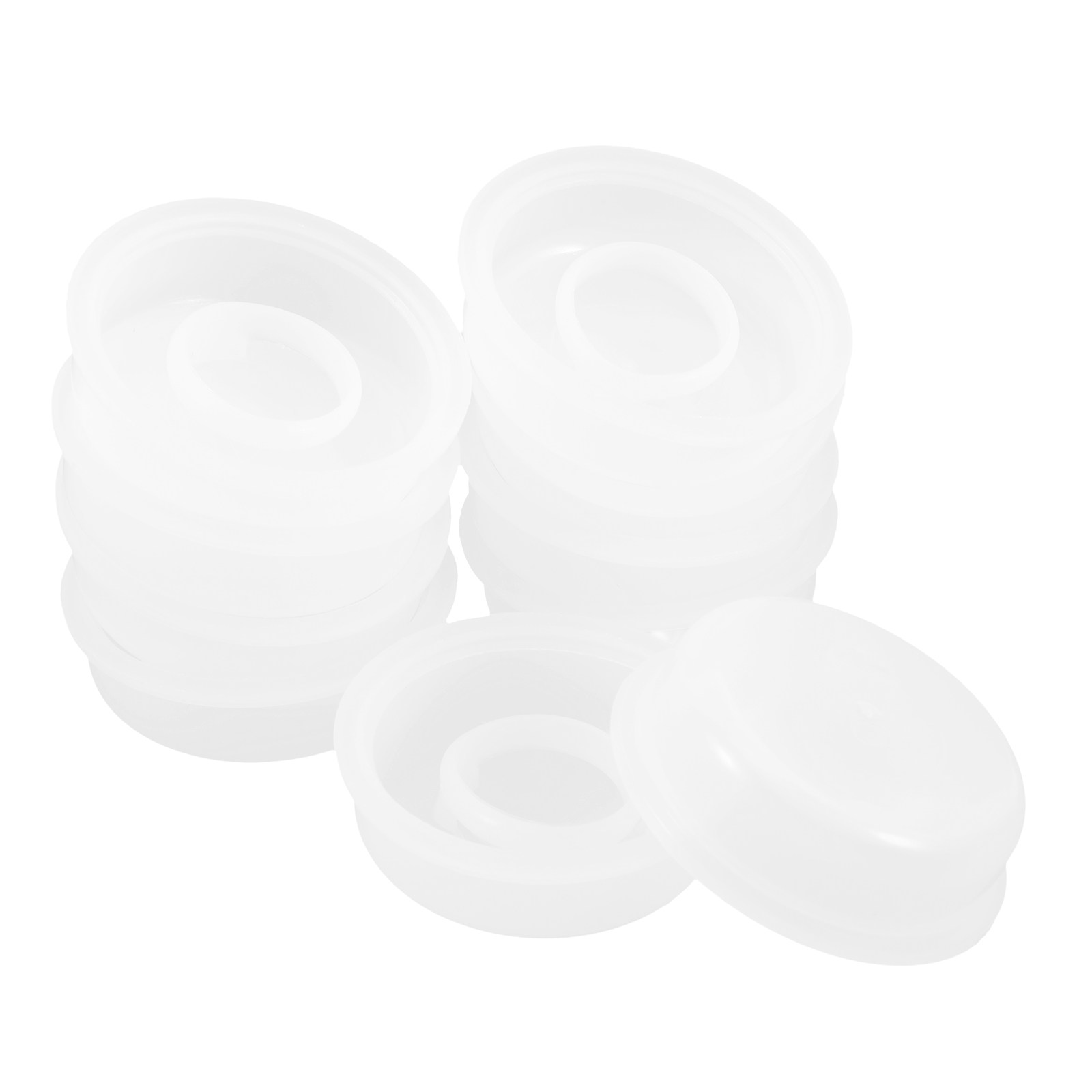 Food Storage Pet - ฝาปิดถังเคมีพลาสติกแบบมีห่วงดึง 10 ชิ้น ขนาด 20-25 ลิตร