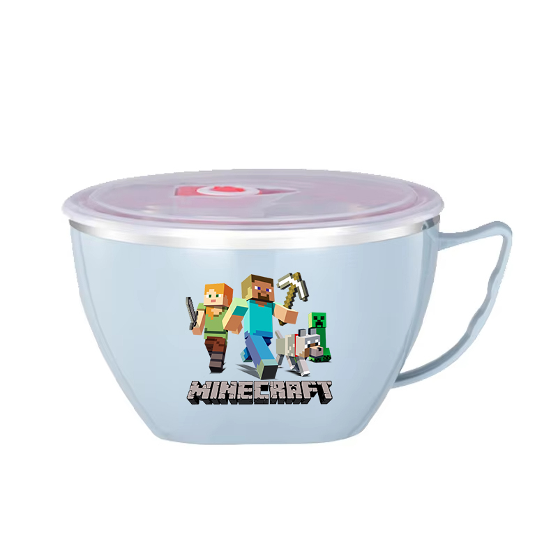 ชามสแตนเลสลายเกมพิกเซล Minecra - Food Storage Minecraft บทวิจารณ์และราคา