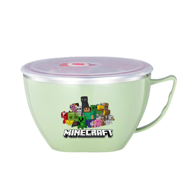 ชามสแตนเลสลายเกมพิกเซล Minecra - Food Storage Minecraft บทวิจารณ์และราคา