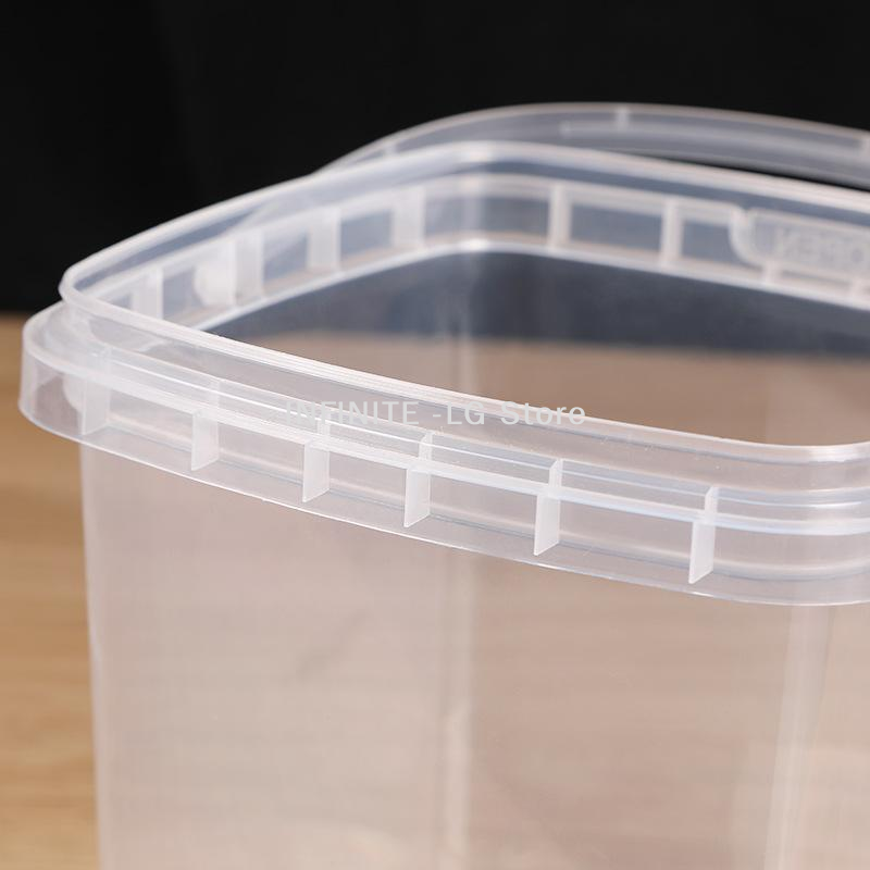 10 ชิ้น ถังพลาสติก 500/1000 มล - Food Storage Containers With Lids บทวิจารณ์และราคา