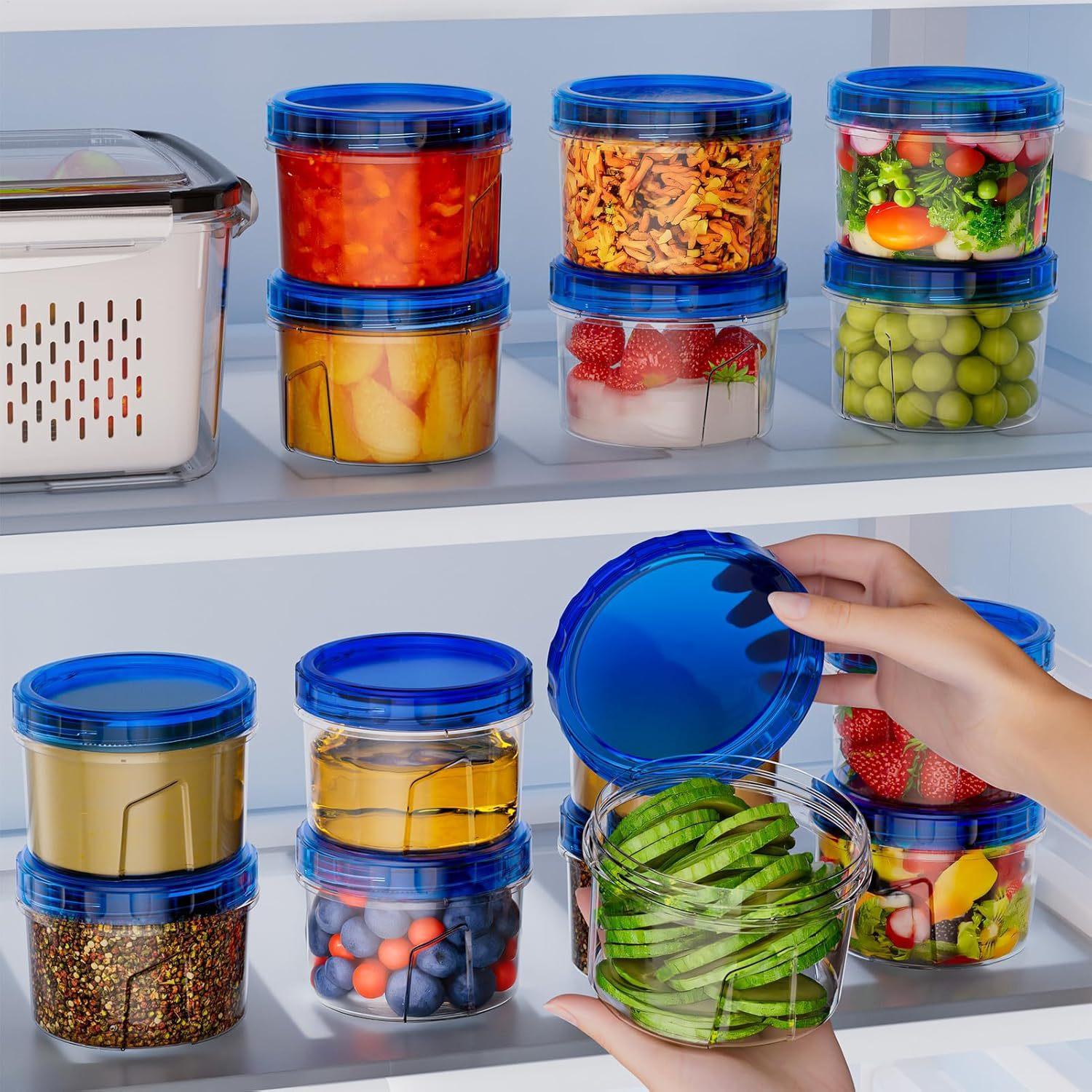 ภาชนะแช่แข็งสำหรับเก็บอาหาร 6  - Food Storage Stackable Containers บทวิจารณ์และราคา