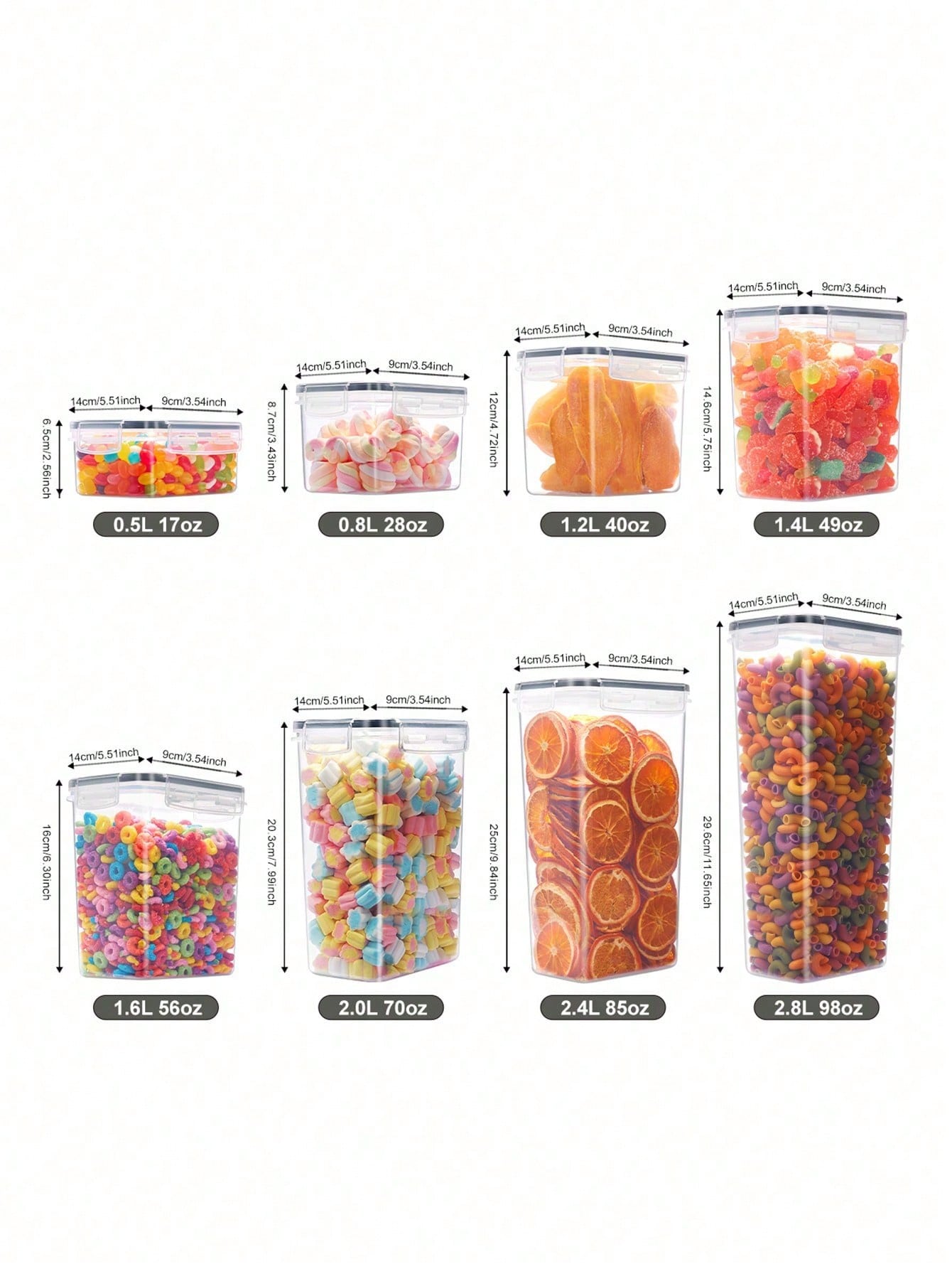 ชุดภาชนะเก็บอาหารแบบปิดสนิท 48 - Food Storage Containers With Lids บทวิจารณ์และราคา