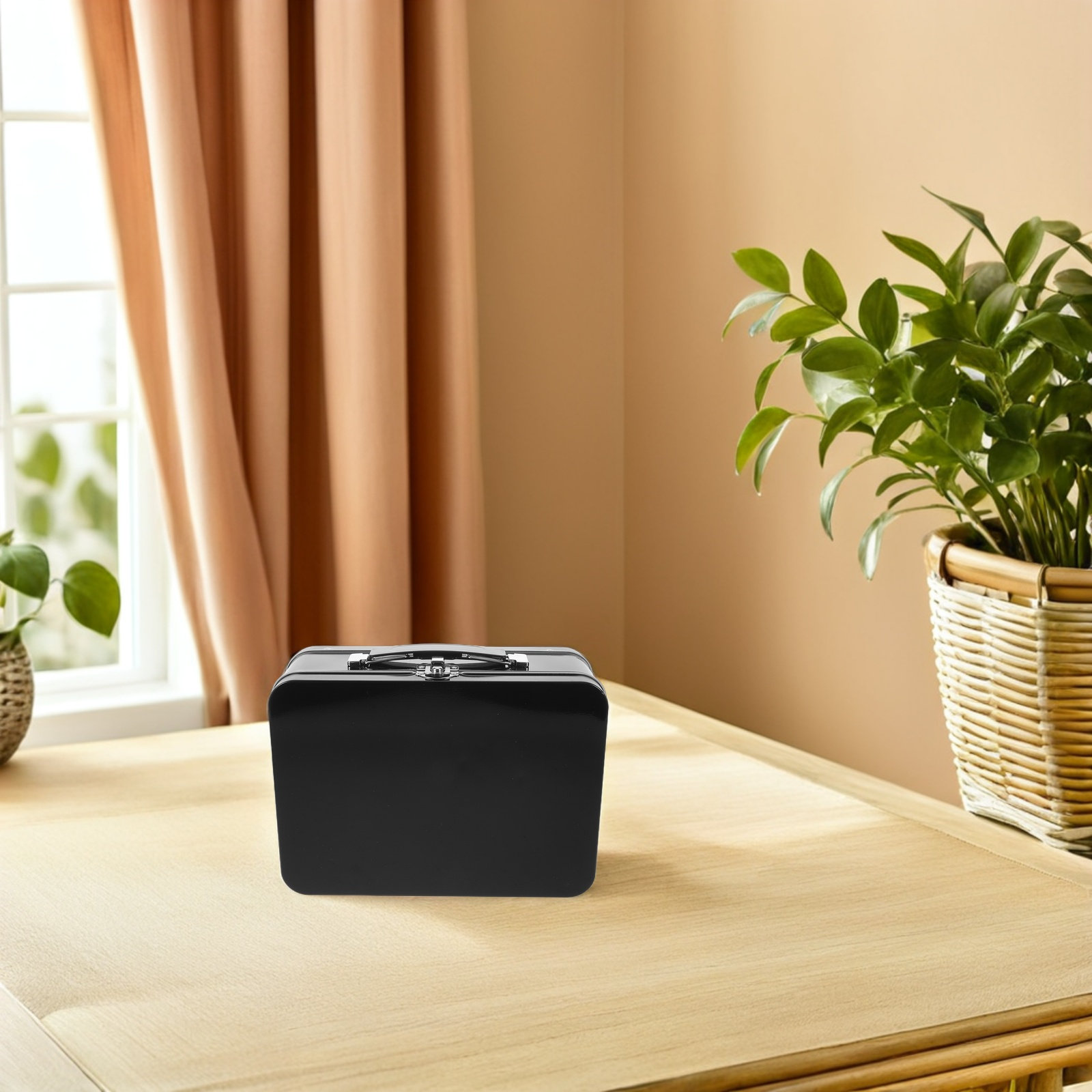 กล่องอาหารกลางวันโลหะเคลือบดีบ - Food Storage Metal Box บทวิจารณ์และราคา