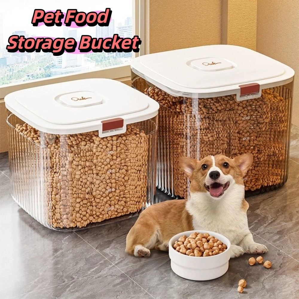 กล่องเก็บอาหารสัตว์เลี้ยงแบบฝา - Food Storage Pet บทวิจารณ์และราคา