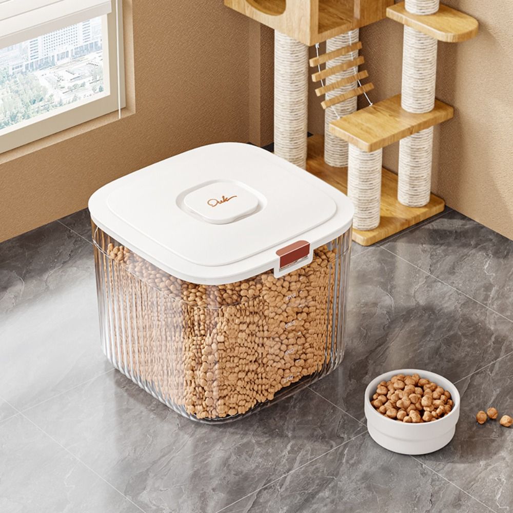 กล่องเก็บอาหารสัตว์เลี้ยงแบบฝา - Food Storage Pet บทวิจารณ์และราคา