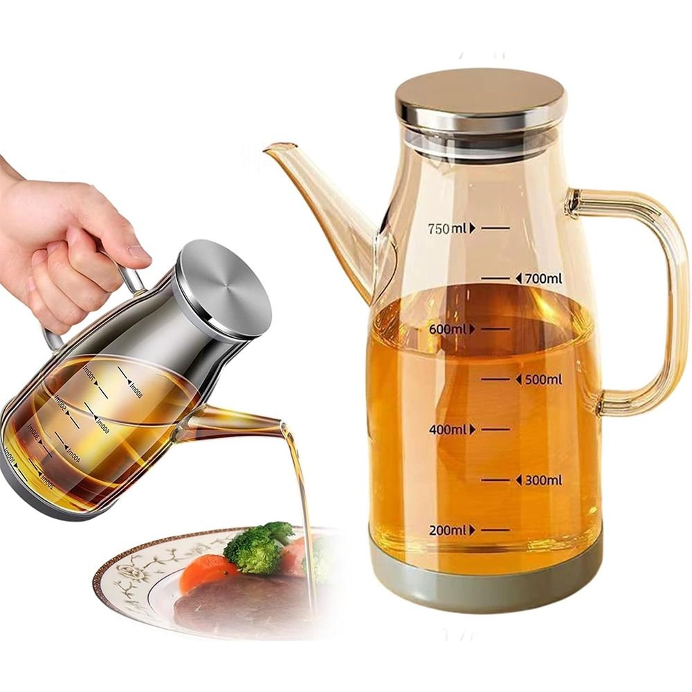 ขวดใส่น้ำมันเกรดอาหาร ป้องกันก - Food Storage Glass Containers Large บทวิจารณ์และราคา