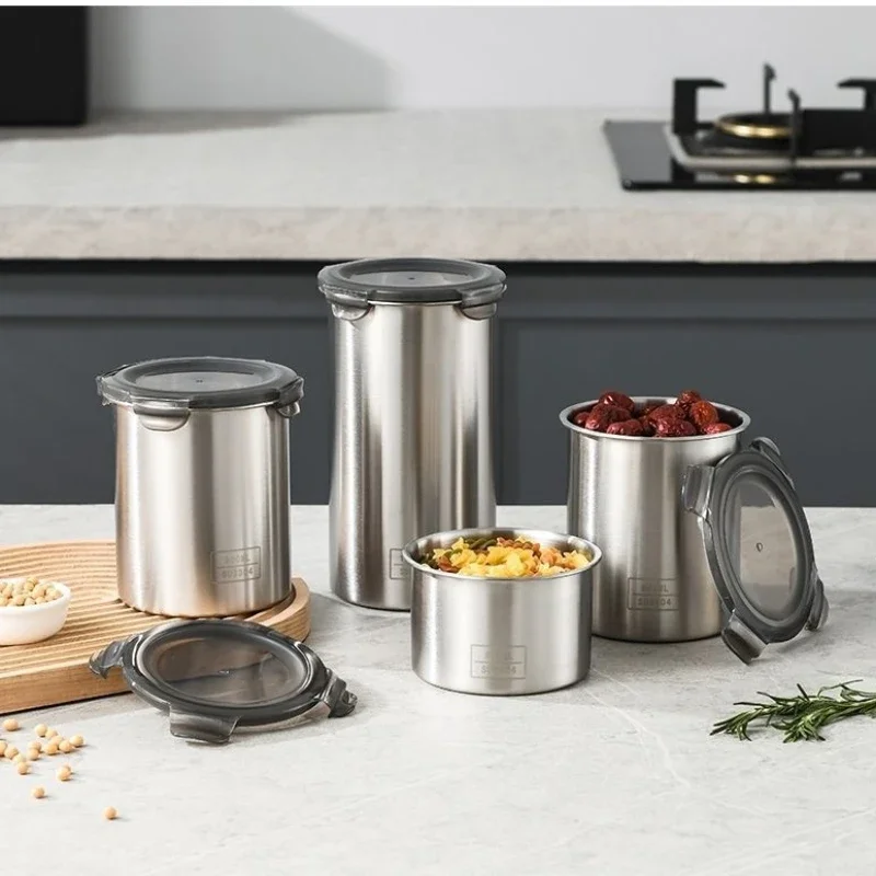 ภาชนะสเตนเลสสุญญากาศ304กล่องสำ - Food Storage Metal Box บทวิจารณ์และราคา