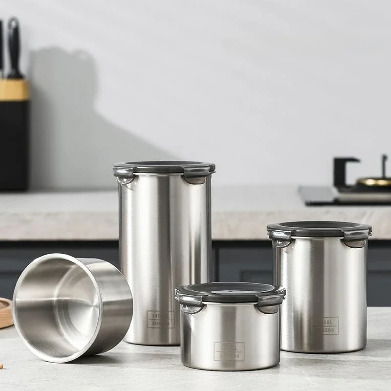 ภาชนะสเตนเลสสุญญากาศ304กล่องสำ - Food Storage Metal Box บทวิจารณ์และราคา