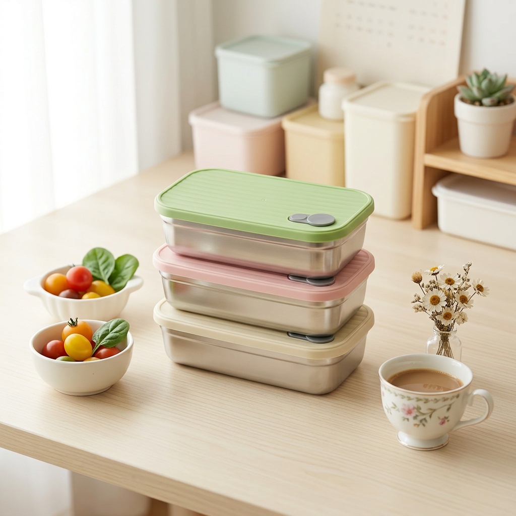 กล่องอาหารกลางวันสแตนเลส กล่อง - Food Storage Metal Box บทวิจารณ์และราคา