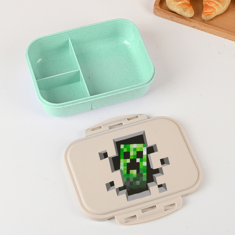 กล่องอาหารกลางวันลายการ์ตูน Mi - Food Storage Minecraft บทวิจารณ์และราคา