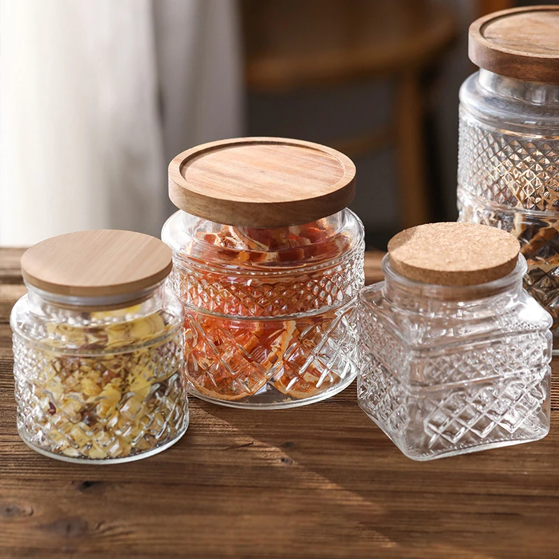 โถแก้วปิดผนึกความจุขนาดใหญ่พร้ - Food Storage Glass Containers Large บทวิจารณ์และราคา