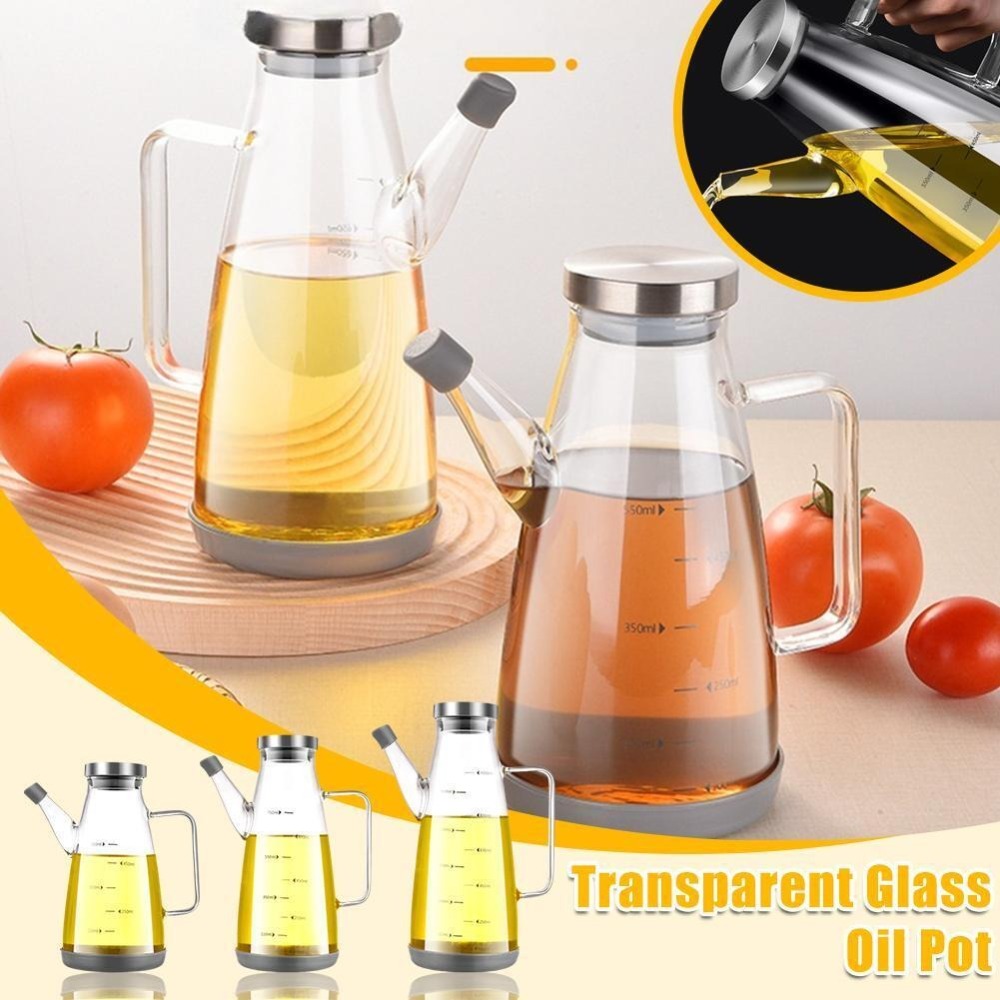 Durable Food-grade Oil Dispens - Food Storage Glass Containers Large บทวิจารณ์และราคา