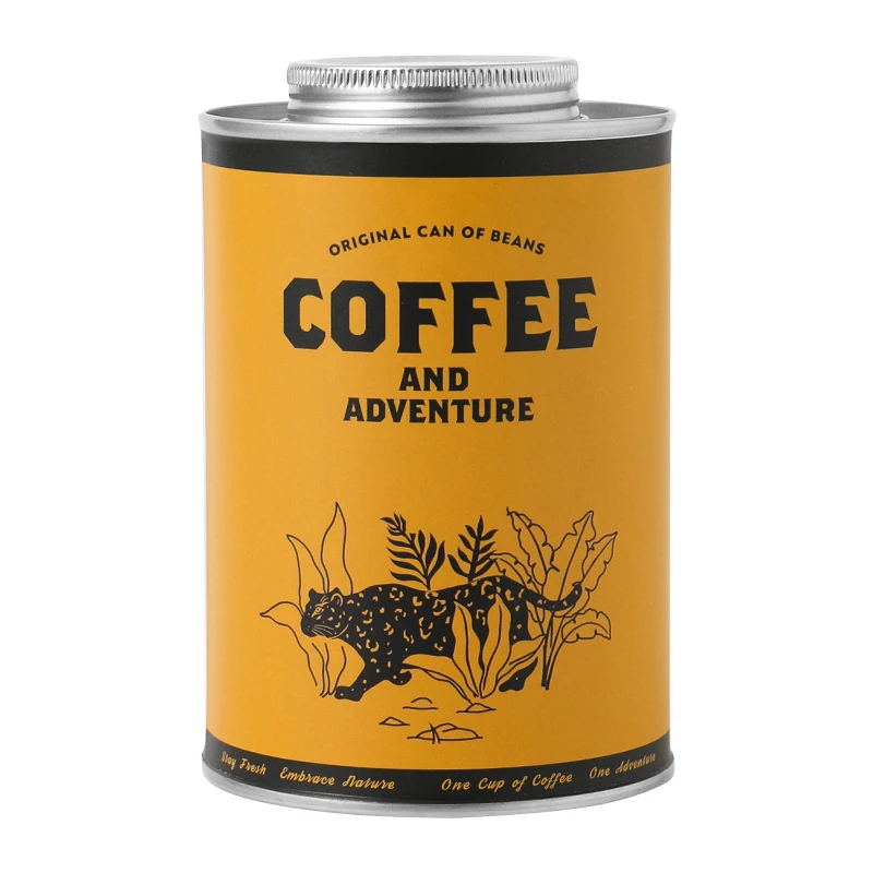 กระป๋องเก็บเมล็ดกาแฟแบบพกพา 1  - Food Storage Metal Box บทวิจารณ์และราคา
