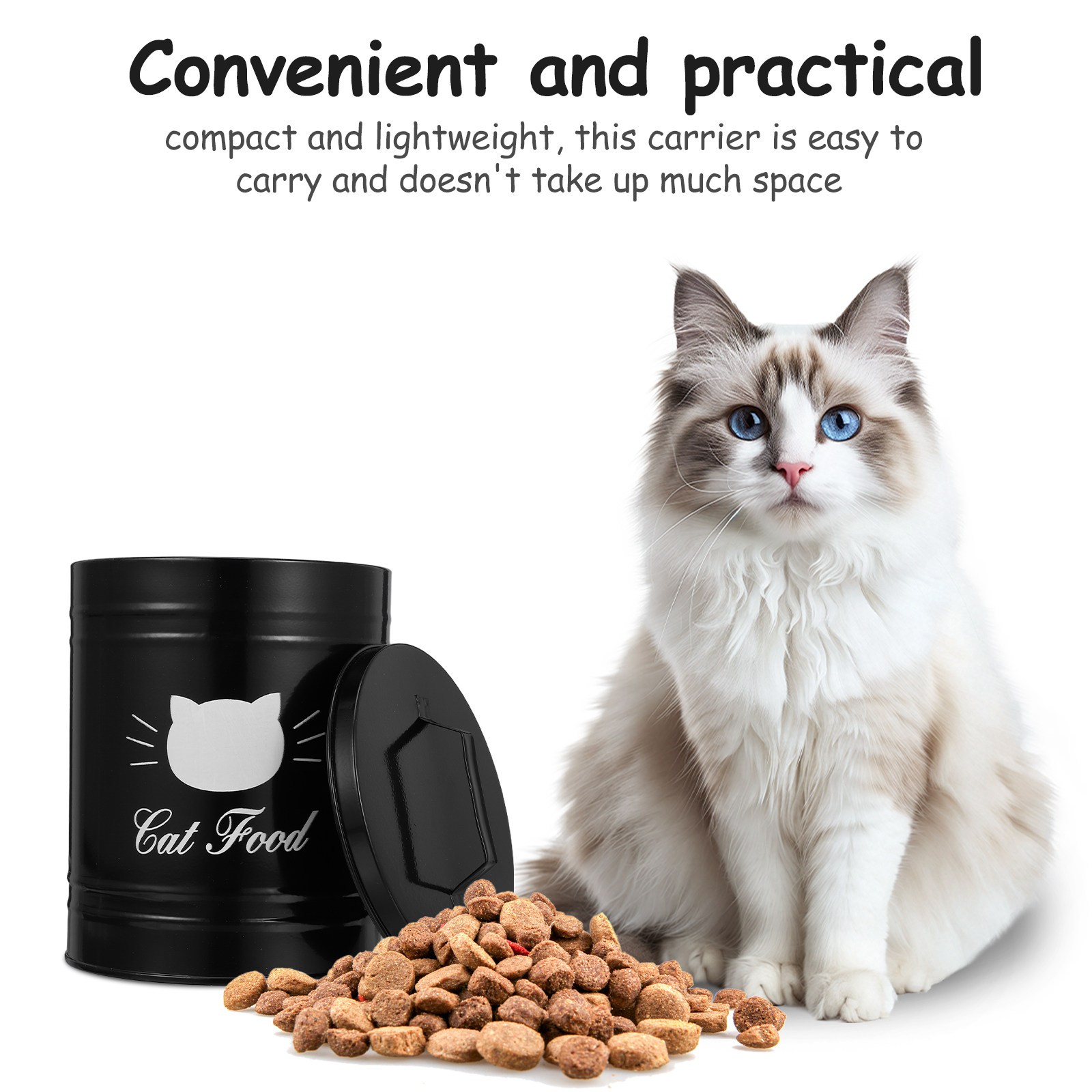 ภาชนะเก็บอาหารสัตว์เลี้ยงแบบปิ - Food Storage Pet บทวิจารณ์และราคา