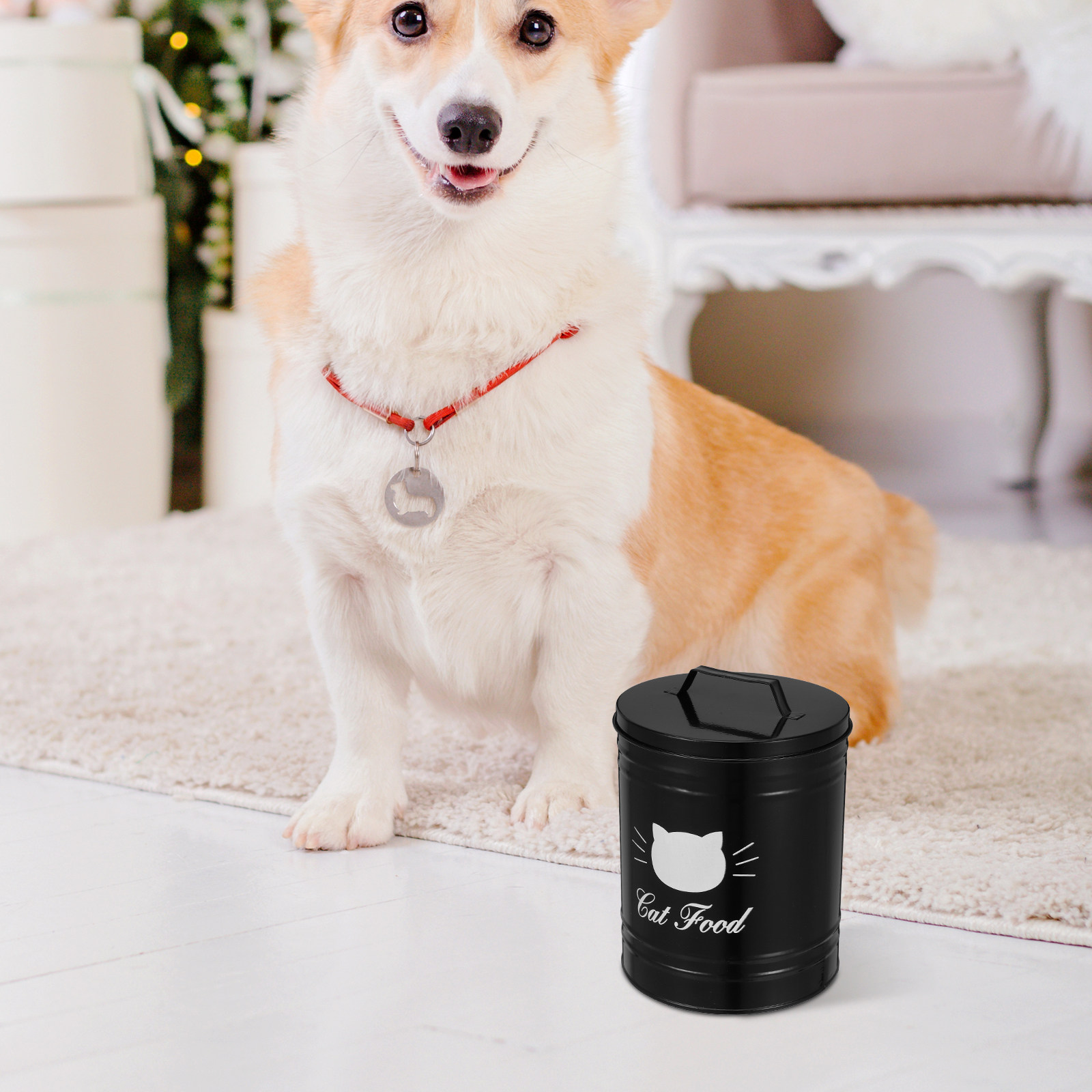 ภาชนะเก็บอาหารสัตว์เลี้ยงแบบปิ - Food Storage Pet บทวิจารณ์และราคา