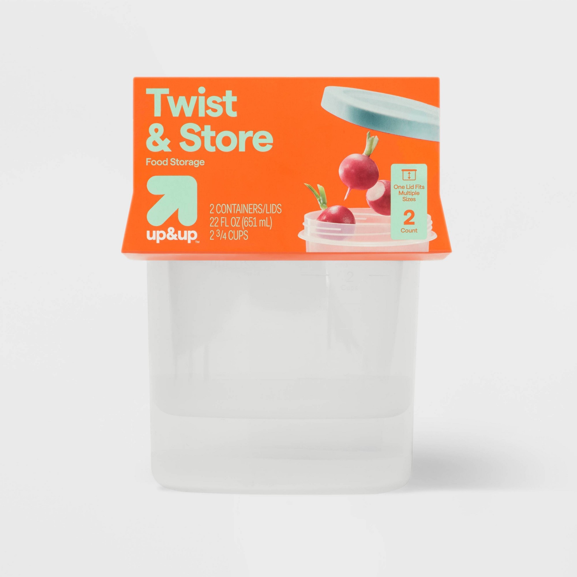 ภาชนะเก็บอาหารทรงกลมขนาดใหญ่ 2 - Food Storage Stackable Containers บทวิจารณ์และราคา