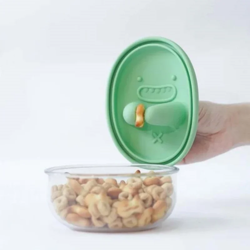 กล่องใส่ขนมแบบแฮนด์ฟรี ไม่มีเศ - Food Storage Silicone บทวิจารณ์และราคา