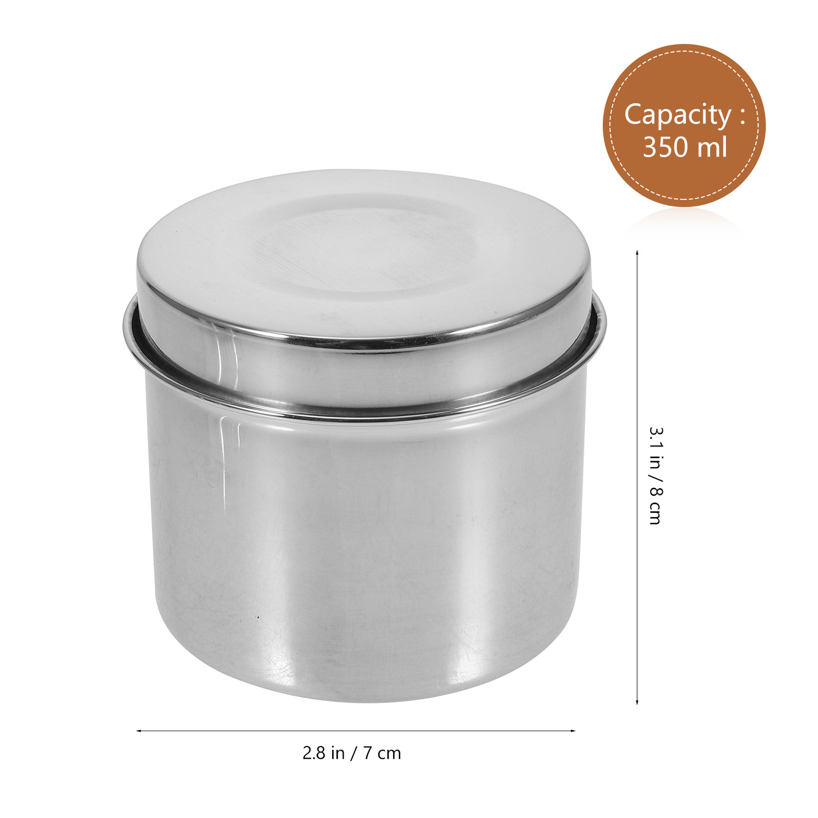 กล่องเก็บอาหารสแตนเลสขัดเงา 4  - Food Storage Food Safety บทวิจารณ์และราคา