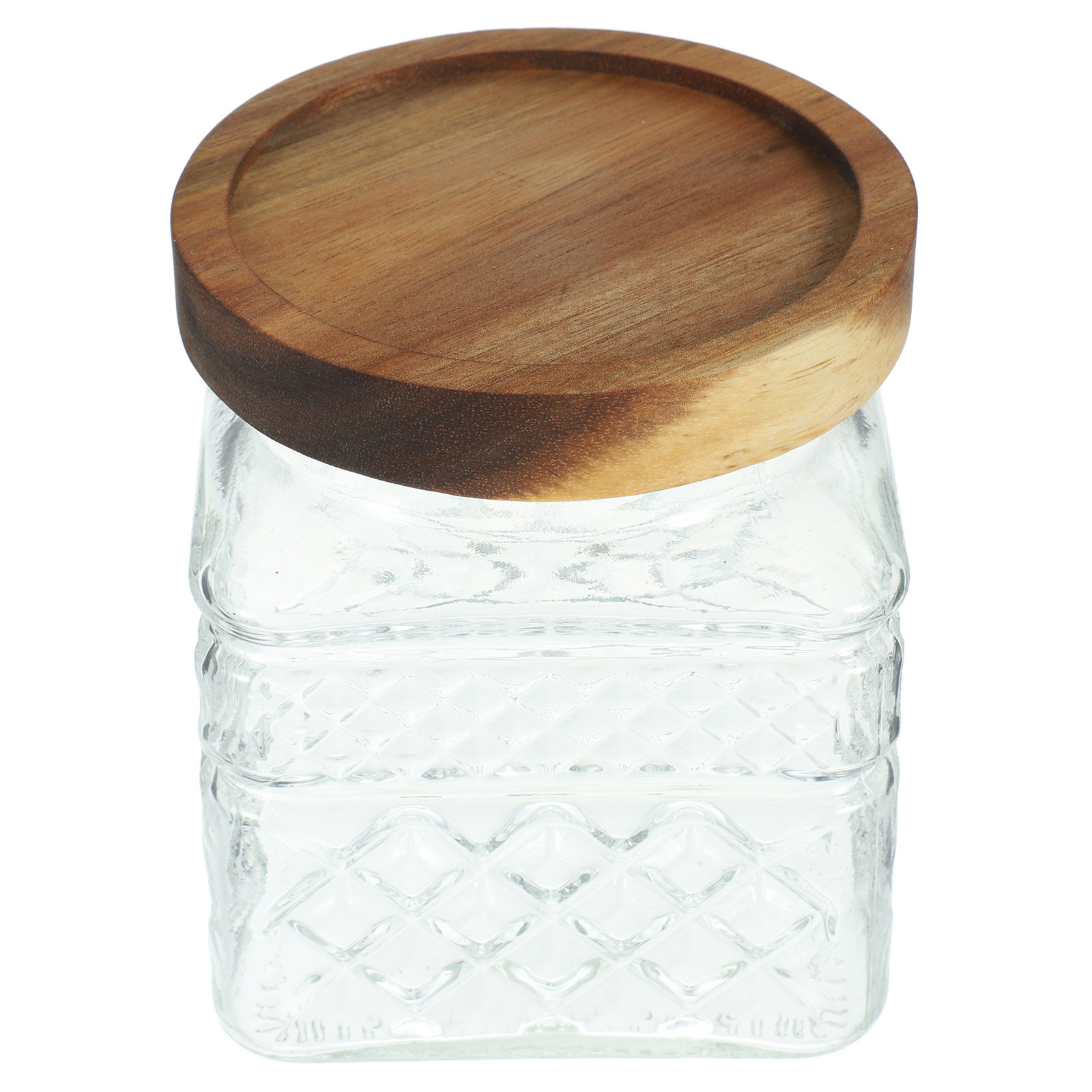 โหลแก้วเก็บของแบบปิดสนิท ฝาไม้ - Food Storage Glass Containers Large บทวิจารณ์และราคา