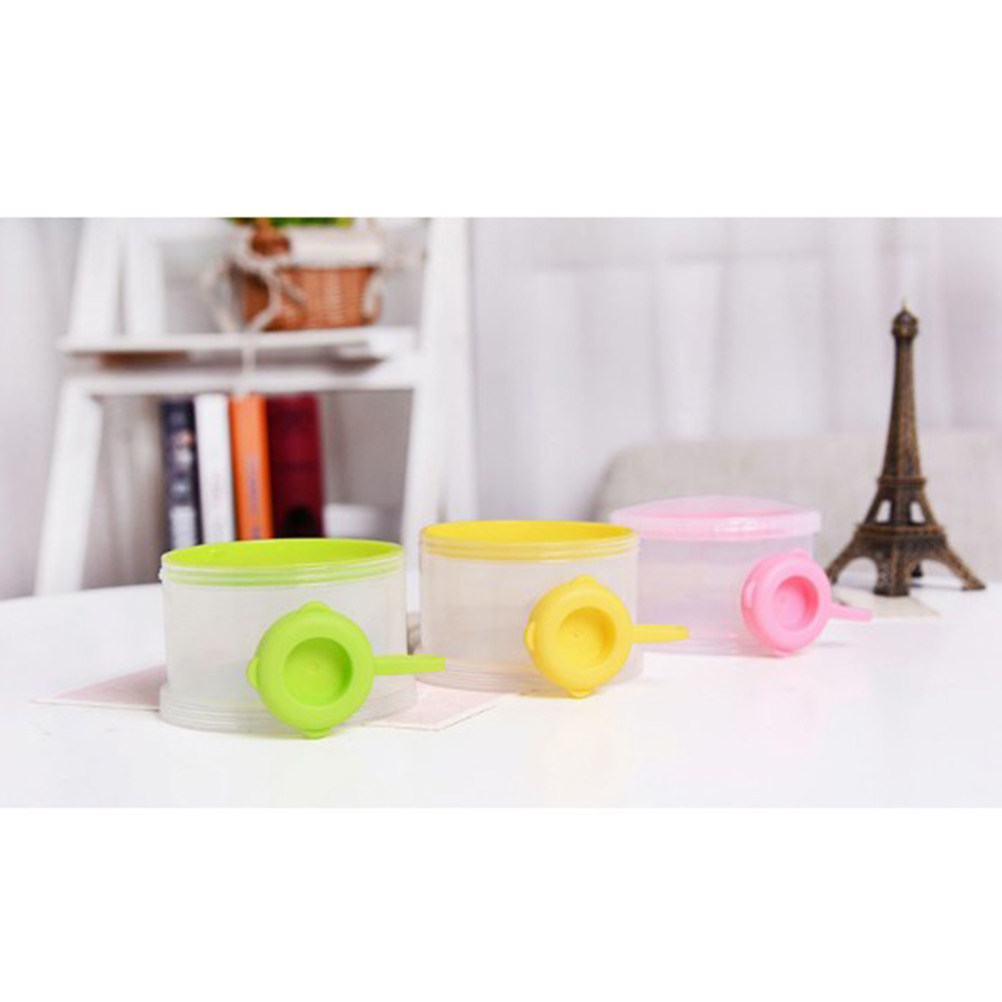 กล่องแบ่งนมผงแบบพกพา 3 ชั้น สำ - Food Storage Stackable Containers บทวิจารณ์และราคา