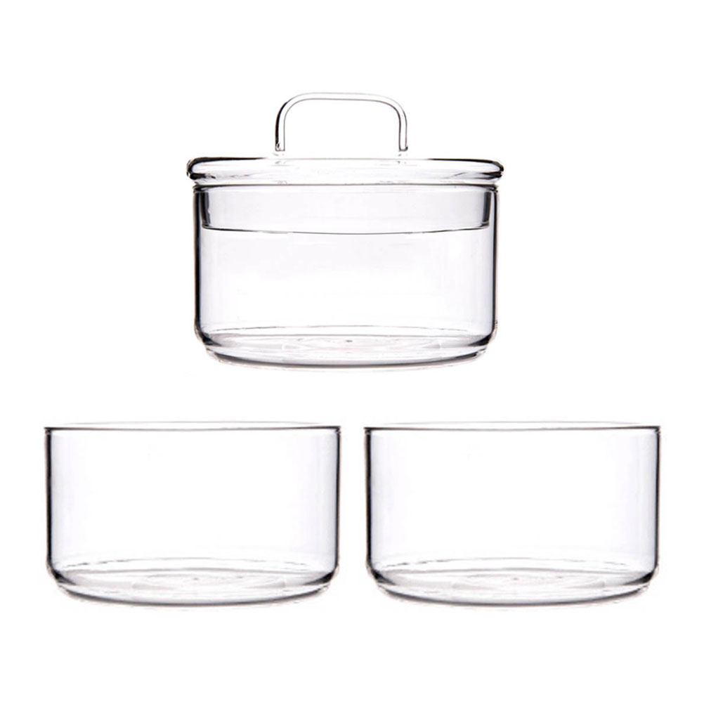 ชุดกล่องแก้วใสสำหรับเก็บอาหาร  - Food Storage Stackable Containers บทวิจารณ์และราคา