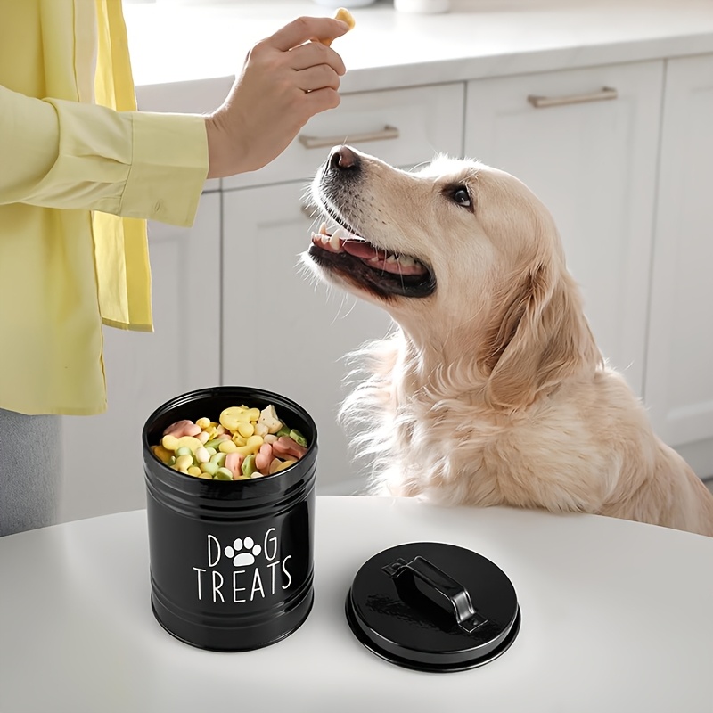 ภาชนะใส่ขนมสุนัขแบบโลหะ ภาชนะเ - Food Storage Pet บทวิจารณ์และราคา