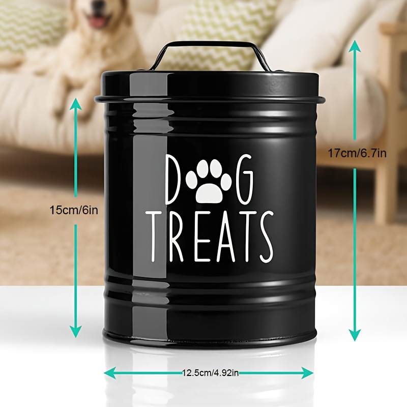 ภาชนะใส่ขนมสุนัขแบบโลหะ ภาชนะเ - Food Storage Pet บทวิจารณ์และราคา