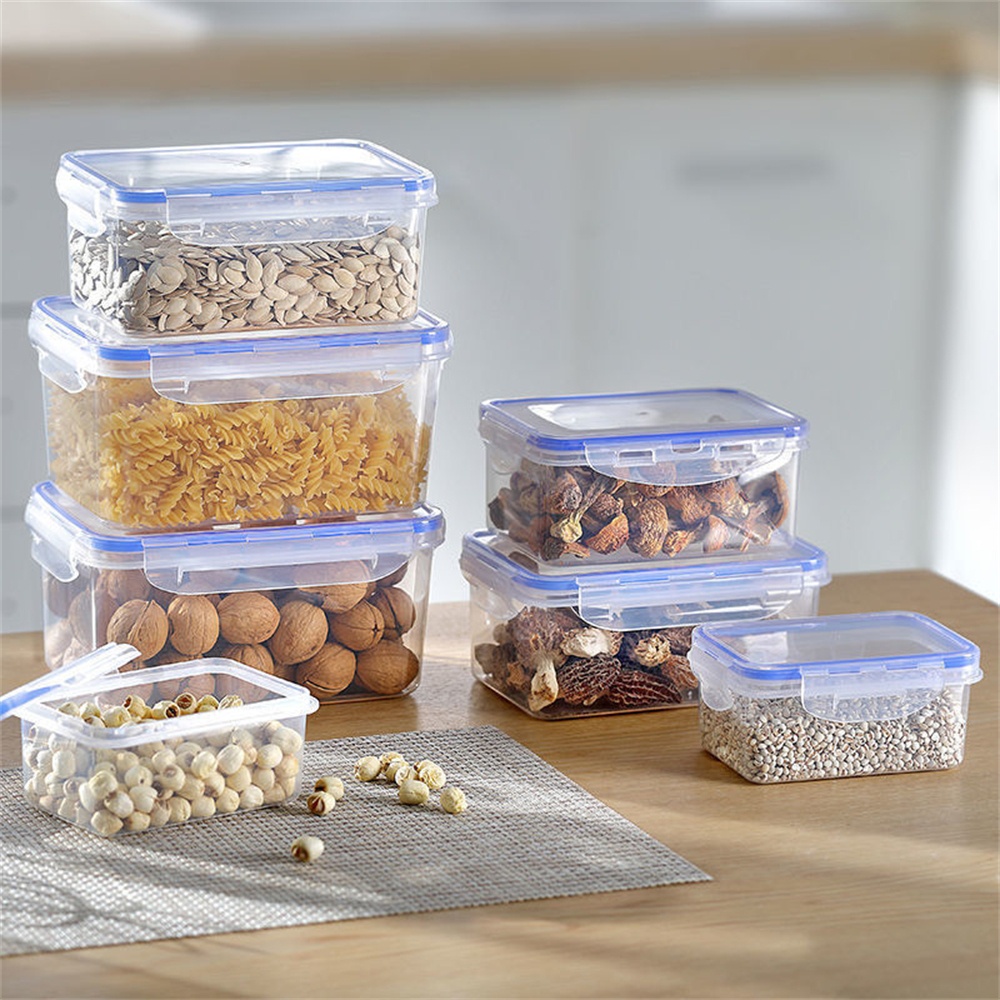 กล่องเก็บอาหารใส 1/4 แพ็ค กล่อ - Food Storage Stackable Containers บทวิจารณ์และราคา