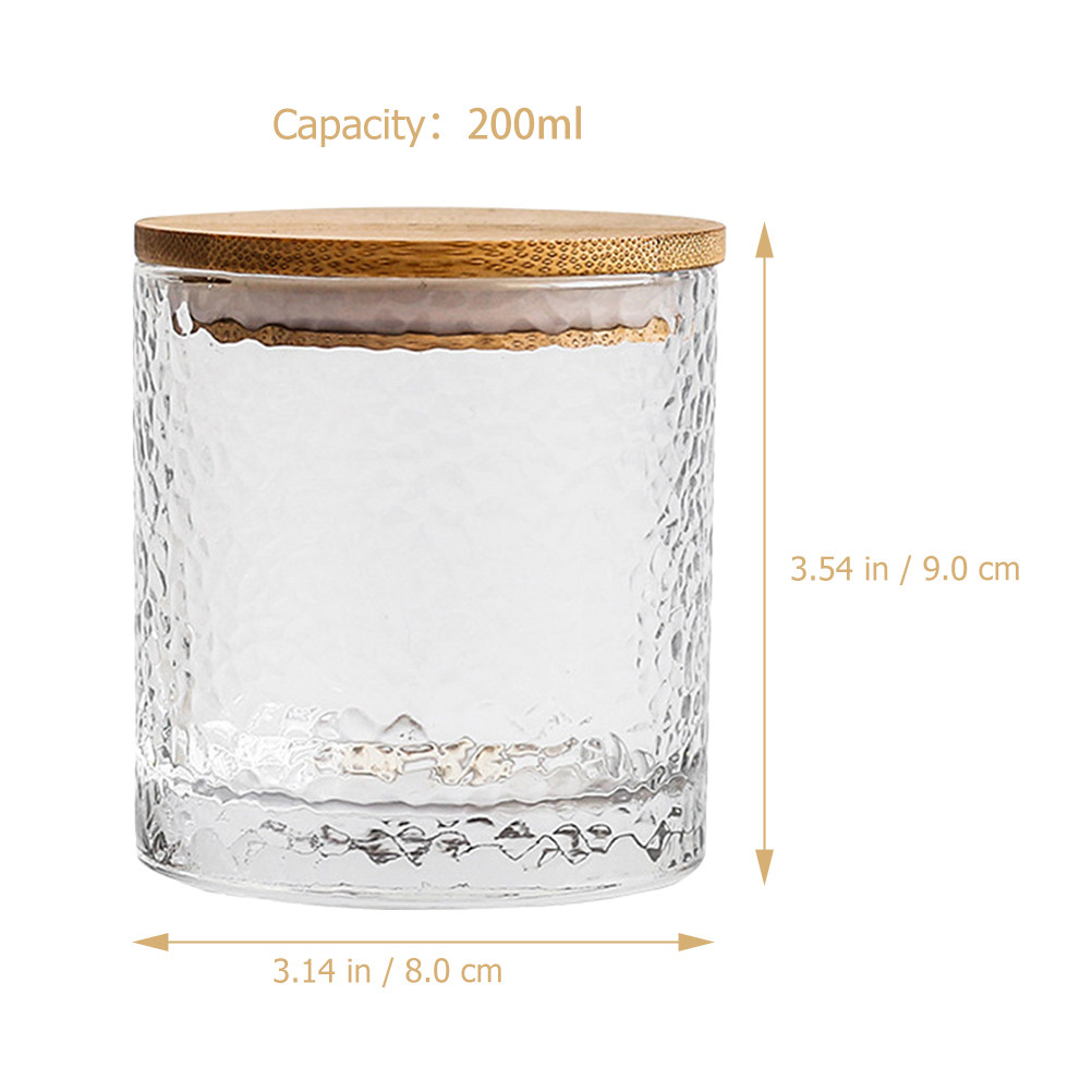 ขวดแก้วเก็บอาหารสุญญากาศ ฝาไม้ - Food Storage Glass Container Set บทวิจารณ์และราคา