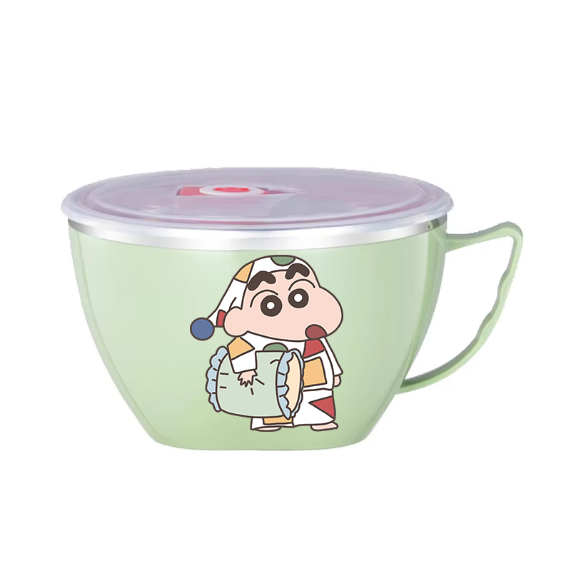 ชามบะหมี่เครยอน ชินจัง ชามสแตน - Food Storage Metal Box บทวิจารณ์และราคา