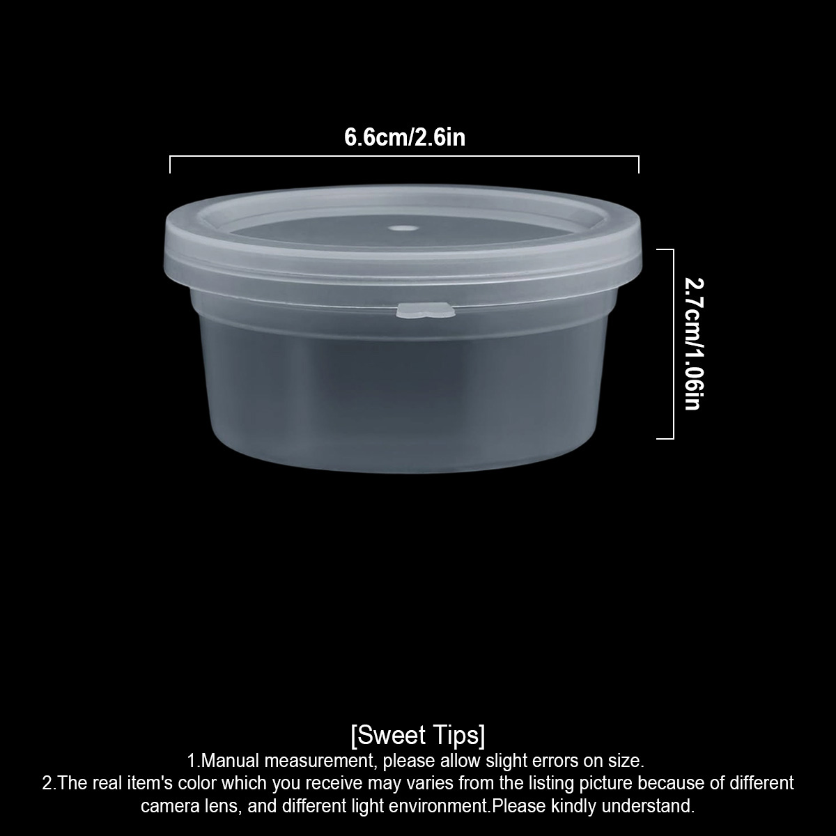 10/20/40 แพ็ค ภาชนะใส่สไลม์ขนา - Food Storage With Colander บทวิจารณ์และราคา