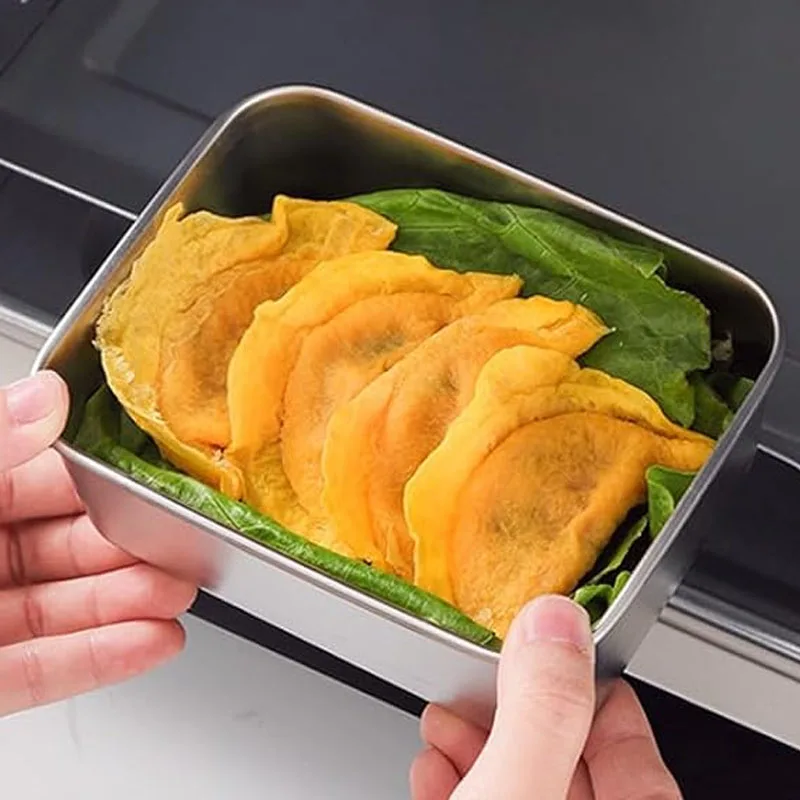 ภาชนะเก็บอาหารสแตนเลส - Food Storage Metal Box บทวิจารณ์และราคา