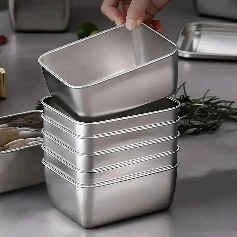 ภาชนะเก็บอาหารสแตนเลส - Food Storage Metal Box บทวิจารณ์และราคา