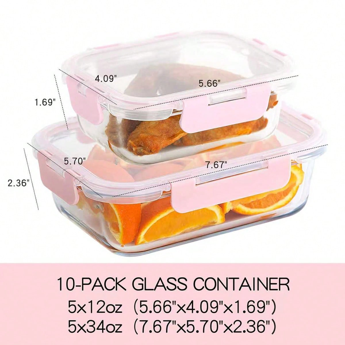 ชุดกล่องแก้วสำหรับเตรียมอาหาร  - Food Storage With Colander บทวิจารณ์และราคา