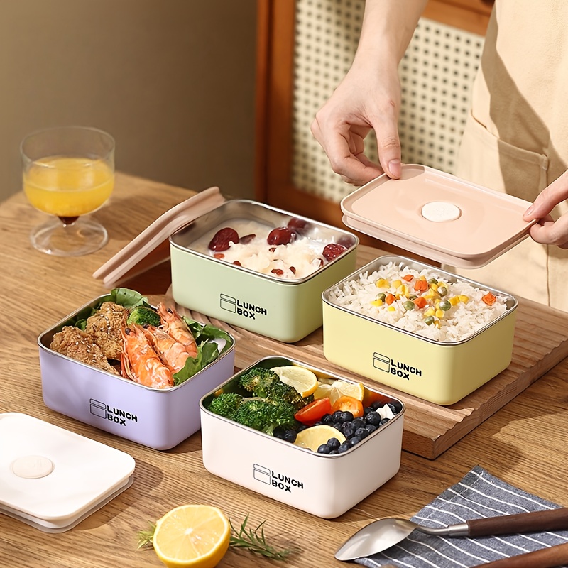 ชุดกล่องเก็บอาหารสแตนเลสป้องกั - Food Storage Metal Box บทวิจารณ์และราคา