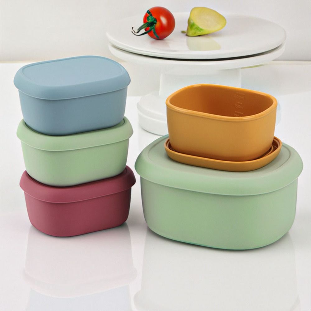 นํากลับมาใช้ใหม่พร้อมฝาปิดซิลิ - Food Storage Silicone บทวิจารณ์และราคา