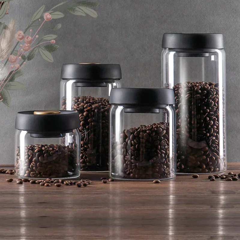 เมล็ดกาแฟขวดปิดผนึกสูญญากาศ, โ - Food Storage Glass Container Set บทวิจารณ์และราคา