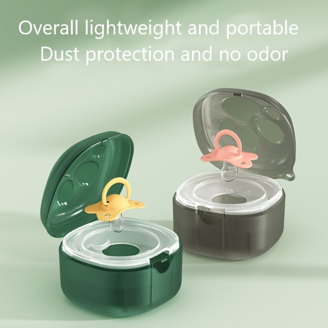 ซิลิโคนเกรดอาหาร Pacifier กล่อ - Food Storage Silicone บทวิจารณ์และราคา