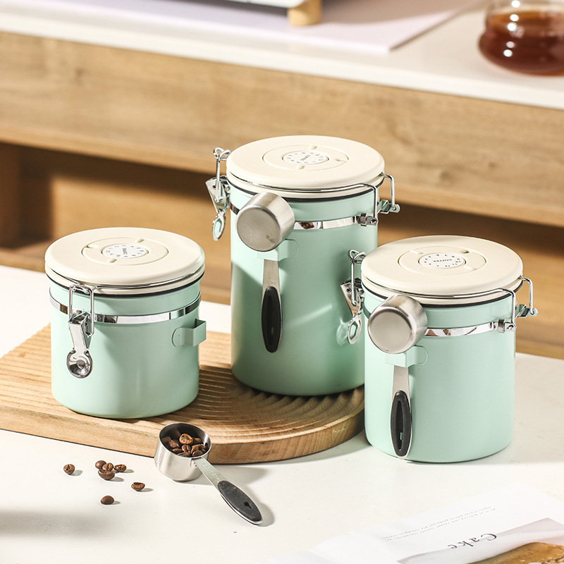 ชุดกระปุกเก็บกาแฟขนาดใหญ่ ขวดแ - Food Storage Glass Containers Large บทวิจารณ์และราคา