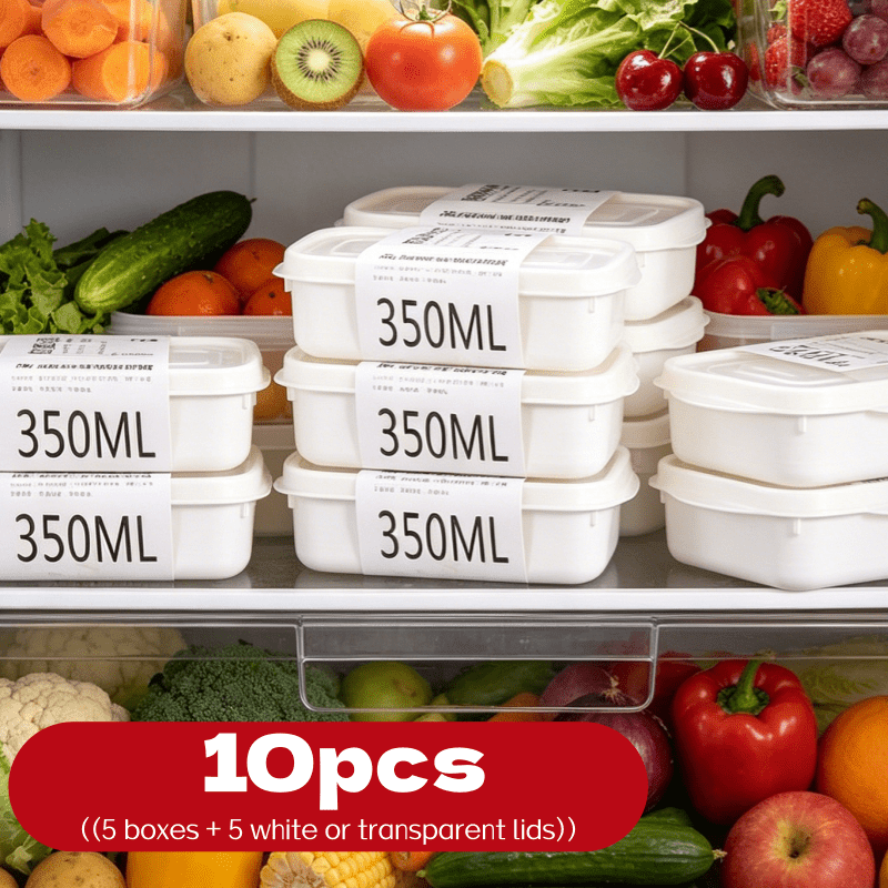 ชุดกล่องเก็บอาหารแบบซ้อนได้ 10 - Food Storage With Colander บทวิจารณ์และราคา