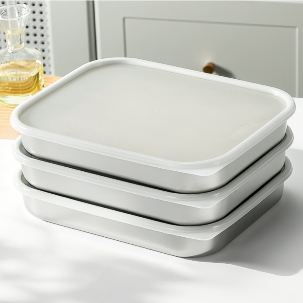 กล่องเก็บอาหารสแตนเลสพร้อมฝาซิ - Food Storage Silicone บทวิจารณ์และราคา