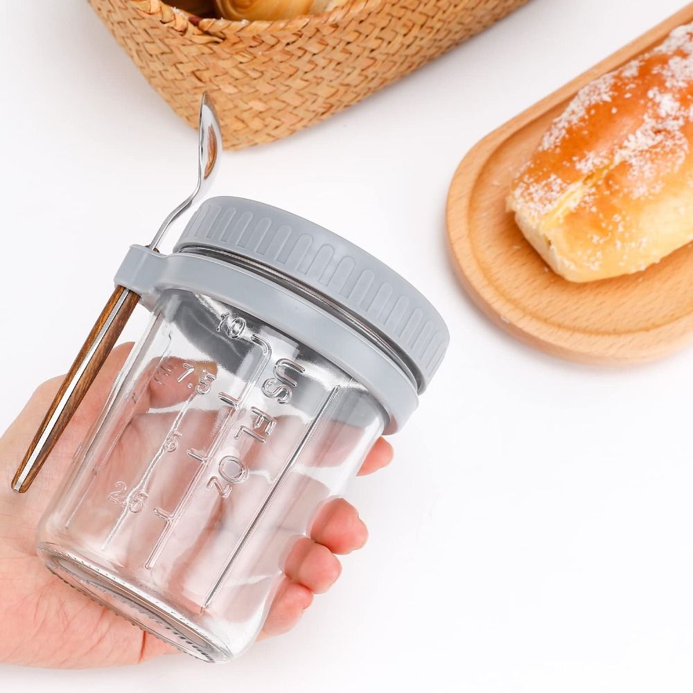ขวดโยเกิร์ต 350 มล. ขวดโอ๊ตมีล - Food Storage Glass Container Set บทวิจารณ์และราคา