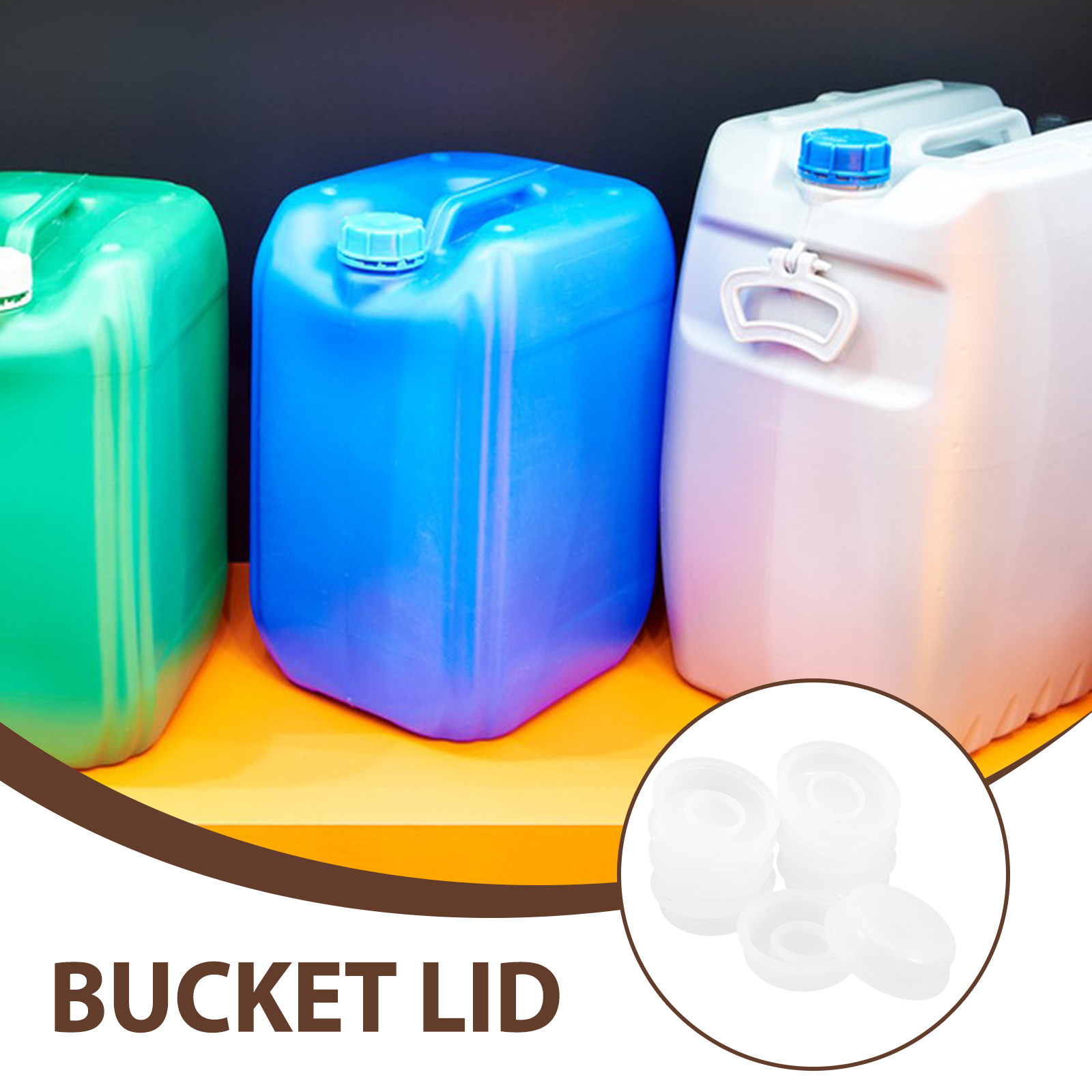 ฝาปิดถังเคมีพลาสติกแบบมีห่วงดึ - Food Storage Pet บทวิจารณ์และราคา