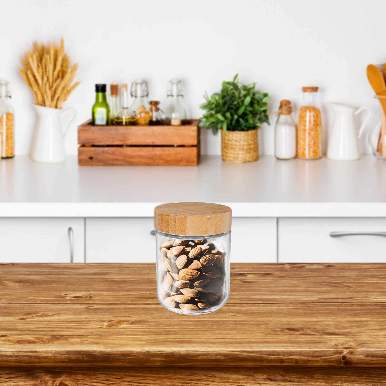 โหลแก้วเก็บอาหารในครัว 4 ชิ้น  - Food Storage Containers With Lids บทวิจารณ์และราคา