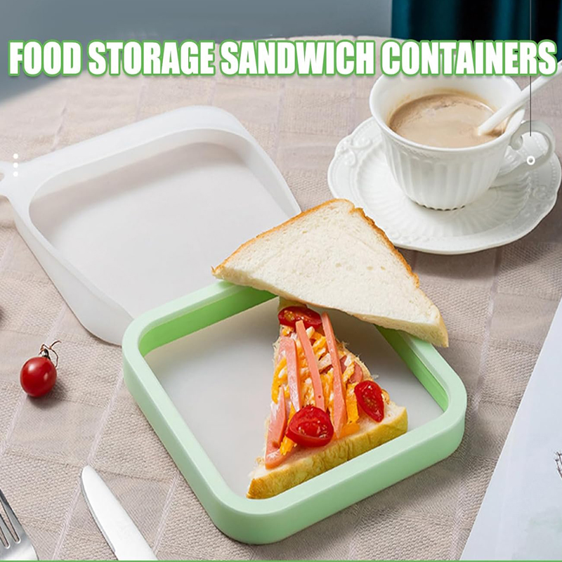 ซิลิโคนแซนวิช Toast กล่อง Bent - Food Storage Silicone บทวิจารณ์และราคา