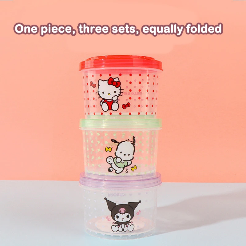 ชุดกล่องอาหารกลางวันคิตตี้ 3 ช - Food Storage Design บทวิจารณ์และราคา